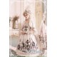 Krad Lanrete Le Portrait de Marie SP Shirred Top, Corset Top and Open Front Skirt Sets(Limited Reservation/3 Colours/Full Payment Without Shipping)